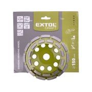 EXTOL CRAFT KOTOUČ DIAMANTOVÝ BRUSNÝ DVOUŘADÝ, O 150X22,2MM, 903026 - DIAMATOVÉ KOTOUČE - BRUSNÉ - PŘÍSLUŠENSTVÍ