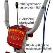 POHONNÁ JEDNOTKA PANTER FD3-500 S DVOUNOŽOVÝM MULČOVAČEM M121 - PARTNER - SESTAVY - ZAHRADA