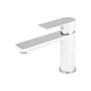 UMYVADLOVÁ BATERIE MIXXUS PREMIUM ALEX 001 LONG (NUT) WHITE-CHROME, BÍLÝ-CHROM | ALEX 001 LONG (NUT) WHITE-CHROME PROCRAFT - UMYVADLOVÉ BATERIE - SANITA