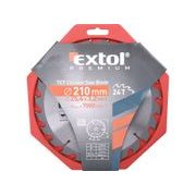 EXTOL PREMIUM KOTOUČ PILOVÝ S SK PLÁTKY, O 210X3,0X25,4MM, 24T, 8803234 - PRŮMĚR 190, 200, 210 A 216 - PŘÍSLUŠENSTVÍ