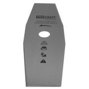 NŮŽ KŘOVINOŘEZU (305*90*25.4) 2T (NEREZ) PROCRAFT | H-2T/H PROCRAFT - ŽACÍ LISTY - NOŽE - ZAHRADA