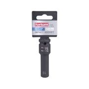 FORTUM HLAVICE NÁSTRČNÁ RÁZOVÁ 1/2", 10MM, L 78MM, CRMOV, 4703210 - RÁZOVÉ HLAVICE - RUČNÍ NÁŘADÍ