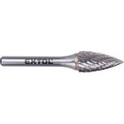 EXTOL INDUSTRIAL FRÉZA KARBIDOVÁ, OSTRÝ OBLOUK, PR.12X25MM/STOPKA 6MM,SEK STŘEDNÍ (DOUBLE-CUT), 8703765 - STOPKOVÉ FRÉZKY{% if kategorie.adresa_nazvy[0] != zbozi.kategorie.nazev %} - PŘÍSLUŠENSTVÍ{% endif %}