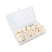 EXTOL CRAFT 903760 KOTOUČE PLSTĚNÉ LEŠTÍCÍ, SADA 120KS, 903760 - K PŘÍMÝM BRUSKÁM - PŘÍSLUŠENSTVÍ