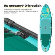 PADDLEBOARD SET PROCRAFT TRAVEL SUP320 | SUP320 PROCRAFT - DOPLŇKY A VYCHYTÁVKY - DŮM A DOMÁCNOST, ELEKTRO..