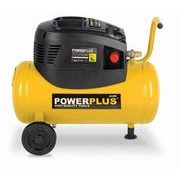 POWERPLUS POWX1730 KOMPRESOR 1100W 24L PLUS 6 KS PŘÍSL BEZOLEJOVÝ - BEZOLEJOVÉ KOMPRESORY - PNEU NÁŘADÍ