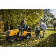 RIWALL PRO RBS 36 T PŘÍVĚSNÉ ROZMETADLO 36 KG - ROZMETADLA ZA TRAKTOR - ZAHRADA