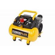 POWERPLUS POWX1724S KOMPRESOR SILENT 550W 6L PLUS 10KS PŘÍSL. BEZOLEJOVÝ - BEZOLEJOVÉ KOMPRESORY - PNEU NÁŘADÍ