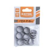 EXTOL PREMIUM SPONA NA HADICI, 10KS, ⌀21MM, INOX, 8865178 - HADICOVÉ SPONY - PNEU NÁŘADÍ