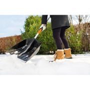 LOPATA NA SNÍH FISKARS SNOWXPERT, 35CM, 131CM - HRABLA A LOPATY NA SNÍH - RUČNÍ NÁŘADÍ