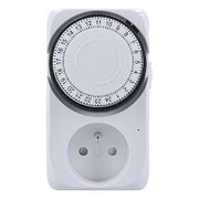 ČASOVÝ SPÍNAČ MECHANICKÝ, DENNÍ 24H., INTERVAL 15MIN, VYPÍNAČ - DOMACÍ AUTOMATIZACE - ZÁSUVKY, TERMOSTATY{% if kategorie.adresa_nazvy[0] != zbozi.kategorie.nazev %} - DŮM A DOMÁCNOST, ELEKTRO..{% endif %}