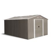 RIWALL PRO RMSA 12X10 BROWN ZAHRADNÍ DOMEK KOVOVÝ 3 X 3,7 M SE SEDLOVOU STŘECHOU HNĚDÝ - ZAHRADNÍ DOMKY{% if kategorie.adresa_nazvy[0] != zbozi.kategorie.nazev %} - DŮM A DOMÁCNOST, ELEKTRO..{% endif %}