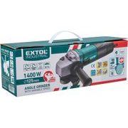 EXTOL INDUSTRIAL BRUSKA ÚHLOVÁ S REGULACÍ RYCHLOSTI, 125MM, 1400W, 8792014 - ÚHLOVÁ BRUSKA 125 MM - ELEKTRICKÉ NÁŘADÍ