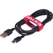 EXTOL ENERGY KABEL USB, USB-C–USB-A, 1,5M, 42090 - ELEKTRO - DŮM A DOMÁCNOST, ELEKTRO..