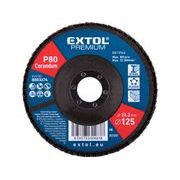 EXTOL PREMIUM KOTOUČ LAMELOVÝ ŠIKMÝ KORUNDOVÝ, O125MM, P80, 8803474 - LAMELOVÉ KOTOUČE{% if kategorie.adresa_nazvy[0] != zbozi.kategorie.nazev %} - PŘÍSLUŠENSTVÍ{% endif %}