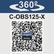 SCHEPPACH C-OBS125-X 20 V IXES AKU EXCENTRICKÁ BRUSKA (BEZ BATERIE A NABÍJEČKY) - AKU EXCENTRICKÉ BRUSKY - AKU NÁŘADÍ