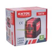 EXTOL PREMIUM LASER ZELENÝ LINIOVÝ, KŘÍŽOVÝ SAMONIVELAČNÍ, 1H 1V, 8823306 - LINIOVÉ LASERY - MĚŘÍCÍ TECHNIKA
