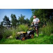 RIWALL PRO RPM 4735 E MULTIFUNKČNÍ TRAVNÍ SEKAČKA 4 V 1 S BENZINOVÝM MOTOREM, POJEZDEM A ELEKTROSTARTEM - SEKAČKY S ELEKTROSTARTEM - ZAHRADA