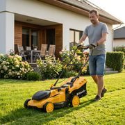 RIWALL PRO RALM 4020I SET AKUMULÁTOROVÁ SEKAČKA 2 X 20 V + 2X 4 AH BATERIE + DUÁLNÍ RYCHLONABÍJEČKA 4,5 A - AKUMULÁTOROVÉ SEKAČKY - ZAHRADA