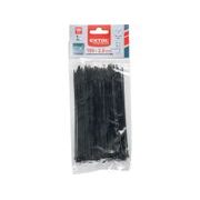 EXTOL PREMIUM PÁSKY STAHOVACÍ NA KABELY ČERNÉ, 150X2,5MM, 100KS, NYLON PA66, 8856154 - STAHOVACÍ PÁSKY, ZDRHY - DÍLNA A GARÁŽ