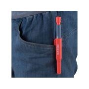 EXTOL PREMIUM TUŽKA-ZNAČKOVAČ S POUZDREM A VYMĚNITELNOU TUHOU, O 2,8MM TVRDOST HB, 8853007 - TUŽKY A POPISOVAČE - DÍLNA A GARÁŽ