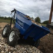 SCHEPPACH DP 3000 KOLOVÝ PŘEPRAVNÍK 4X4 S NOSNOSTÍ 300 KG A MECHANICKÝM SKLÁPĚNÍM KORBY - MOTOROVÉ A AKU VOZÍKY, KOLEČKA, MINIDUMPER - STAVEBNÍ TECHNIKA