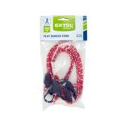 EXTOL CRAFT GUMY UPÍNACÍ PLOCHÉ, BALENÍ 2KS, 100CM, 82370 - UPÍNACÍ PÁSY (KURTNY) A GUMY - DÍLNA A GARÁŽ