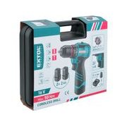 EXTOL INDUSTRIAL EC12 VRTACÍ ŠROUBOVÁK AKU, BRUSHLESS, 16V LI-ION, 2×2AH, 8791152 - AKU ŠROUBOVÁK 14,4 V - AKU NÁŘADÍ