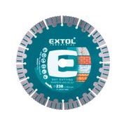 EXTOL INDUSTRIAL KOTOUČ DIAMANTOVÝ ŘEZNÝ SEGMENTOVÝ LONG LIFE CUT, SUCHÉ ŘEZÁNÍ, O 230X22,2X2,3MM, 8703038 - DIA KOTOUČ 230 MM{% if kategorie.adresa_nazvy[0] != zbozi.kategorie.nazev %} - PŘÍSLUŠENSTVÍ{% endif %}