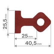 FORTUM L-SVORKY ROHOVÉ/90° SADA 2KS, 140X140MM, 4784120 - OSTATNÍ SVĚRKY - RUČNÍ NÁŘADÍ