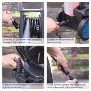 SCHEPPACH HCE 2800 ELEKTRICKÁ TLAKOVÁ MYČKA 180 BAR S PŘÍSLUŠENSTVÍM - TLAKOVÉ MYČKY ELEKTRICKÉ - ZAHRADA