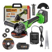 AKU ÚHLOVÁ BRUSKA PROCRAFT PGA22 | PGA22-1B-C PROCRAFT - AKU UHLOVÉ BRUSKY{% if kategorie.adresa_nazvy[0] != zbozi.kategorie.nazev %} - AKU NÁŘADÍ{% endif %}