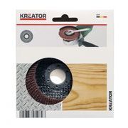 KREATOR KRT255007 LAMELOVÝ BRUSNÝ KOTOUČ 115MM G120 - LAMELOVÉ KOTOUČE - PŘÍSLUŠENSTVÍ