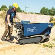 SCHEPPACH DP 5000 PÁSOVÝ PŘEPRAVNÍK 500 KG S HYDRAULICKÝM SKLÁPĚNÍM KORBY - MOTOROVÉ A AKU VOZÍKY, KOLEČKA, MINIDUMPER - STAVEBNÍ TECHNIKA