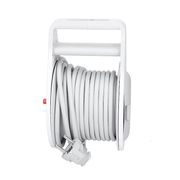 BUBEN VNITŘNÍ 3Z, 10M, 3 X 1,0MM2, 14X12X20,5CM, Ø14CM, ŠEDÝ KABEL - PRODLUŽOVACÍ KABELY - PŘÍSLUŠENSTVÍ