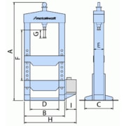 RUČNÍ STOLNÍ LIS WPP 15 T - LISY HYDRAULICKÉ - KOVOOBRÁBĚCÍ STROJE