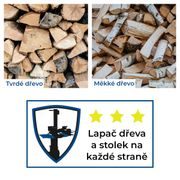 SCHEPPACH HL 730 VERTIKÁLNÍ ŠTÍPAČ NA DŘEVO 7T (400 V) - ŠTÍPAČE 6 - 7 TUN - ZAHRADA