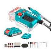 TOTAL BRUSKA PŘÍMÁ AKU, 20V LI-ION, 2000MAH, S BATERIÍ A NABÍJEČKOU, TMGLI20011 - AKU PŘÍMÉ BRUSKY{% if kategorie.adresa_nazvy[0] != zbozi.kategorie.nazev %} - AKU NÁŘADÍ{% endif %}