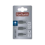 FORTUM HROT IMBUS SADA 3KS, H 3X25MM, S2, 4741504 - IMBUS HROTY 1/4 - PŘÍSLUŠENSTVÍ