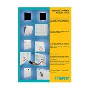 REVIZNÍ DVÍŘKA 400X400 BÍLÁ - REVIZNÍ A VANOVÁ DVÍŘKA - DŮM A DOMÁCNOST, ELEKTRO..