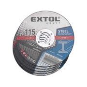 EXTOL CRAFT KOTOUČE ŘEZNÉ NA KOV, 5KS, O 115X1,6X22,2MM, 106910 - ŘEZNÝ KOTOUČ 115 MM - PŘÍSLUŠENSTVÍ