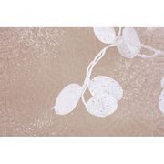 VĚTVIČKA MONEYPLANT.WHITE, BÍLÁ, 56/107CM - VÁNOČNÍ DEKORACE - DŮM A DOMÁCNOST, ELEKTRO..