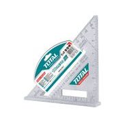 TOTAL ÚHLOMĚR, MĚŘÍTKO V PALCÍCH, 180X180MM, TMT61201 - ÚHLOMĚRY - MĚŘÍCÍ TECHNIKA