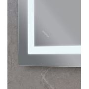 KOUPELNOVÉ ZRCADLO S LED OSVĚTLENÍM, PROTIZAMLŽOVACÍ FUNKCÍ A REGULACÍ JASU, MR12-80×70-REVERSE WARM | MR12-80×70-REVERSE WARM PROCRAFT - ZRCADLA - SANITA