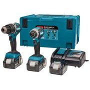 MAKITA DLX2180TJ1 - AKU SADA DHP484+DTD153 LI-ION LXT 18V/5,0AH - AKU SADY - AKU NÁŘADÍ