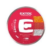 EXTOL PREMIUM KOTOUČ DIAMANTOVÝ ŘEZNÝ CELOOBVODOVÝ - MOKRÉ ŘEZÁNÍ, O 180X22,2X2,5MM, 108734 - DIA KOTOUČ 180 MM{% if kategorie.adresa_nazvy[0] != zbozi.kategorie.nazev %} - PŘÍSLUŠENSTVÍ{% endif %}