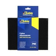 BRUSNÁ HOUBA P80, 125*100*12MM | 07-00-4108 KUBIS - KARTÁČE, BRUSNÉ HOUBY - RUČNÍ NÁŘADÍ