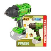 AKU RÁZOVÝ UTAHOVÁK PROCRAFT PWA80 (BEZ BATERIE A NABÍJEČKY) | PWA80BB PROCRAFT - RÁZOVÝ UTAHOVÁK 18V{% if kategorie.adresa_nazvy[0] != zbozi.kategorie.nazev %} - AKU NÁŘADÍ{% endif %}