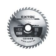 EXTOL PREMIUM KOTOUČ PILOVÝ S SK PLÁTKY, O 210X3,0X30MM, 40T, 8803236 - PRŮMĚR 190, 200, 210 A 216{% if kategorie.adresa_nazvy[0] != zbozi.kategorie.nazev %} - PŘÍSLUŠENSTVÍ{% endif %}