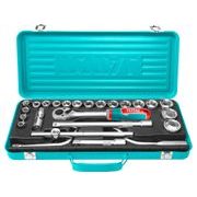 TOTAL HLAVICE NÁSTRČNÉ, SADA 24KS, 1/2", THT141253 - GOLA SADY{% if kategorie.adresa_nazvy[0] != zbozi.kategorie.nazev %} - RUČNÍ NÁŘADÍ{% endif %}